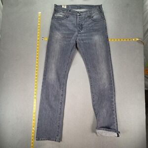 Rogue Jeans Mens Selvedge Blue Med Wash Regular Straight Fits 31x33